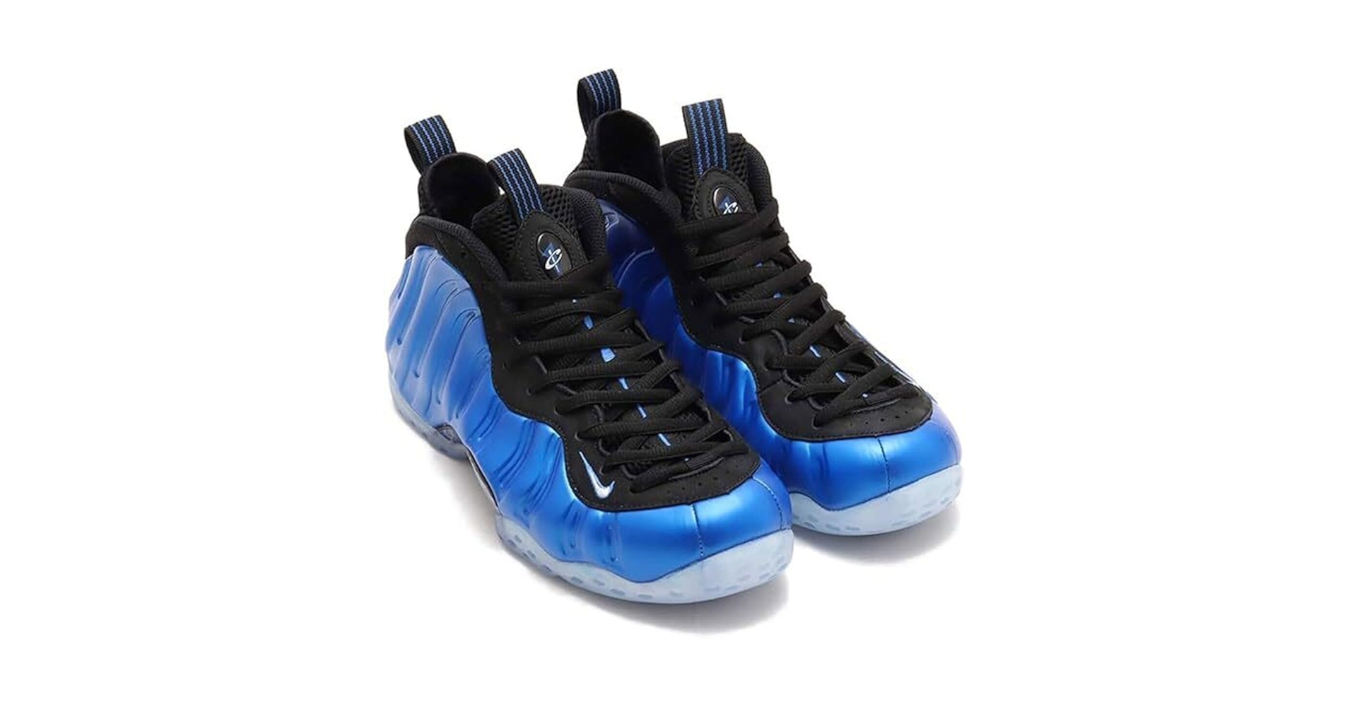 セール中⚡美品✨NIKE AIR フォームポジットワン ダークネオンロイヤル NIKE AIR FOAMPOSITE ONE DK NEON ROYAL/WHITE-BLACK-CLEAR